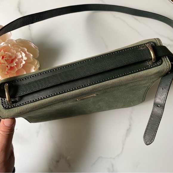 Rebecca Minkoff crossbody green leather bag bag - Picture 5 of 12